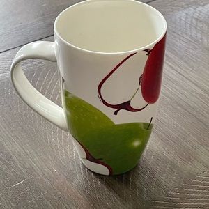 ND Exclusive Red White Green Apple Coffee Mug